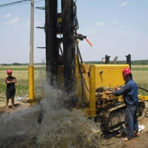 广州大学城井点降水